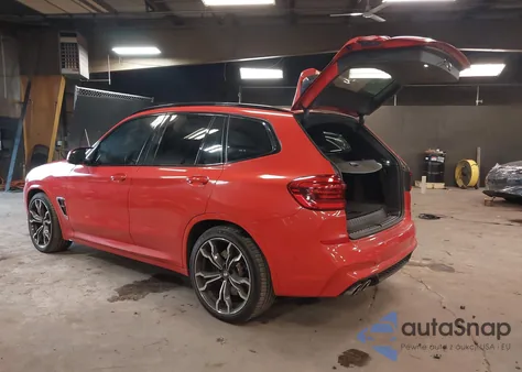 2020 BMW X3 M z USA, uszkodzony, nr VIN 5YMTS0C08L9B49141